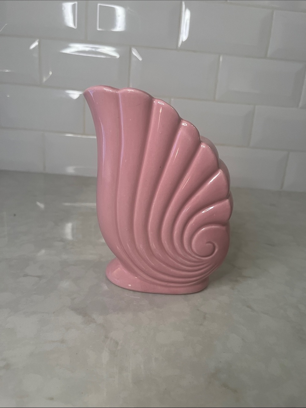 Vintage Cornucopia Planter Mid-20th-Century "Horn of Plenty" Planter